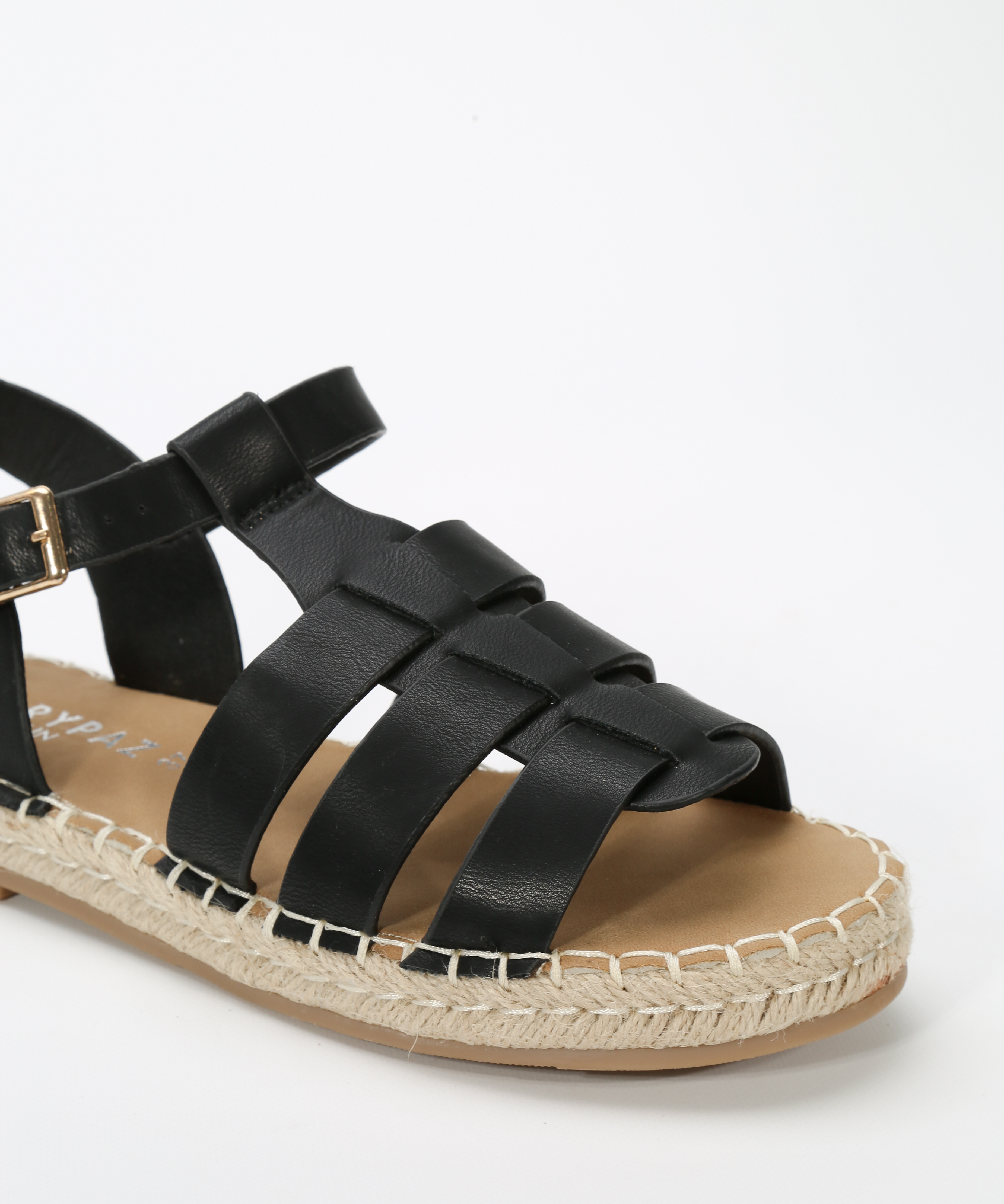 Sandalias cangrejeras yute planas image number null